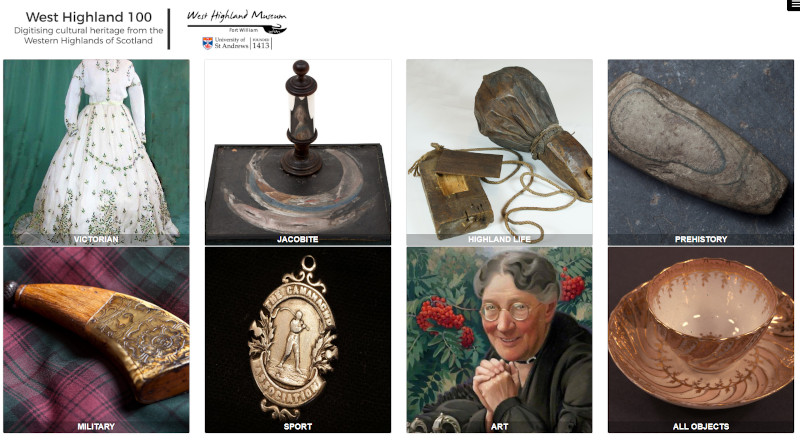 100 Objects Digital Exhibition image